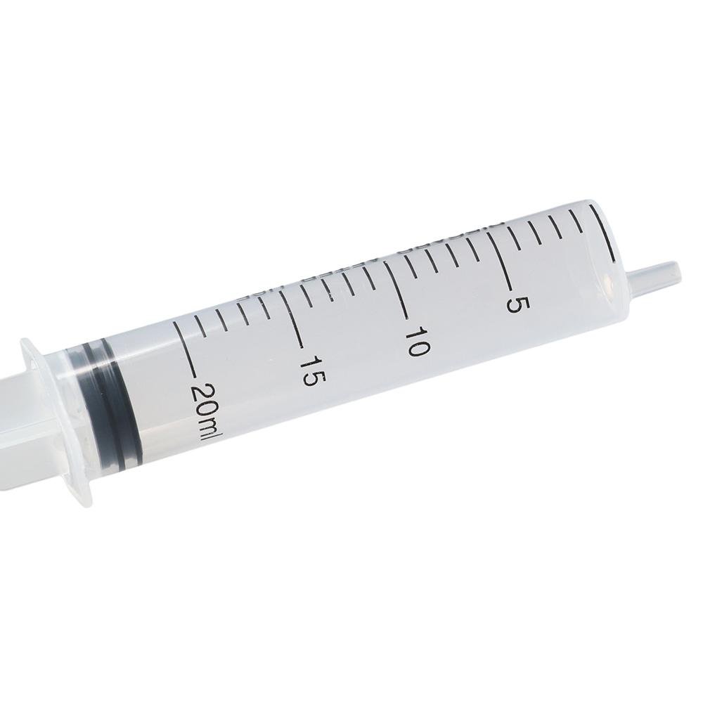10 Pack 20ml Syringe Syringe Without Needle Rubber Ring Used In Scientific Laboratories Liquid Pet Medicine Feeder