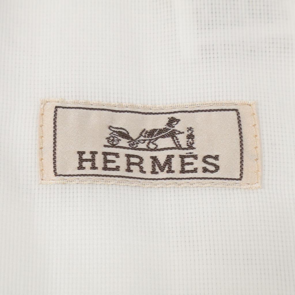 Hermes Bluze albe din bumbac L albFolosit