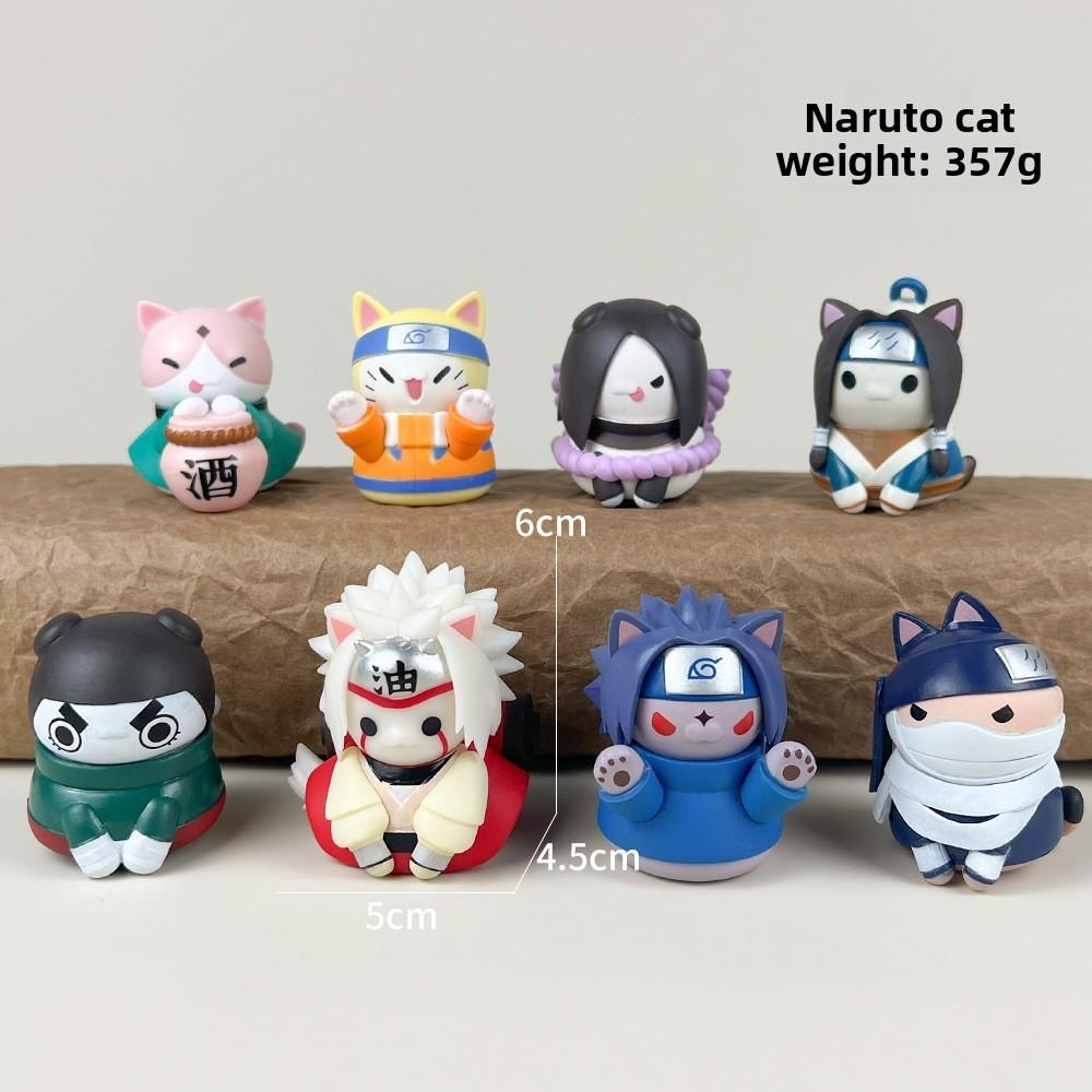 נארוטו סאסקה קקאשי איטאצ'י דמות אנימה דגם פסלון קישוט לאספני אנימה ולמתנות