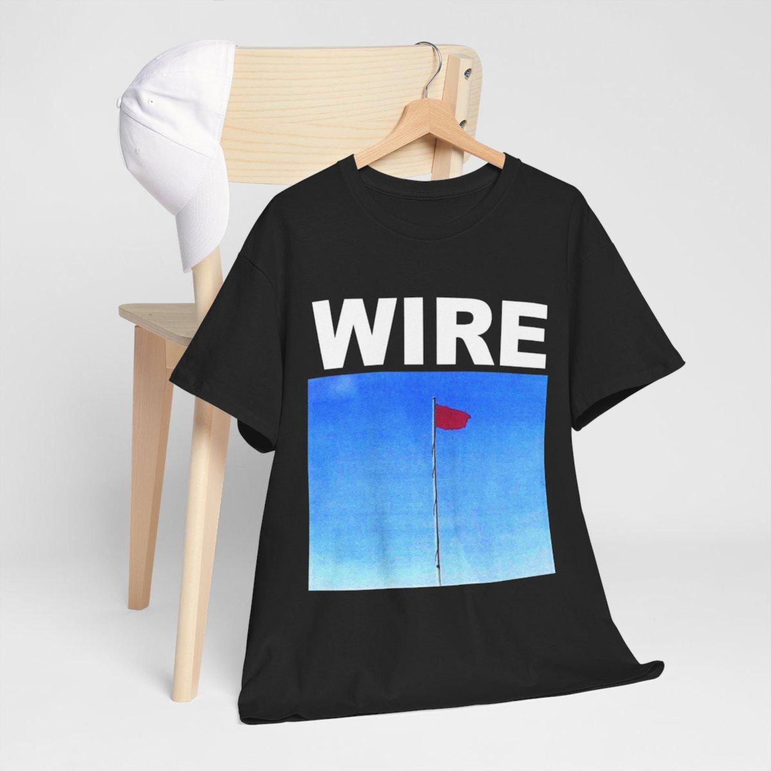 Wire Band T-Shirt rock tee 4XL