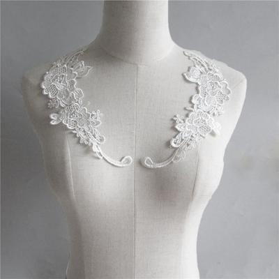 Embroidery Decorative Polyester Hollow Lace Flower Mesh Lace Collar Diy Sewing Dress Clothing Accessories