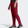 Adidas Logo Print Cuffed Track Pants Men Bottoms Red EJ9676