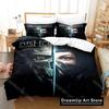 3D Printed Game Bed Sheet Sets Dishonored Bedding Set Single Twin Full Queen King Size Bed Set Adult Kid Bedroom Duvetcover