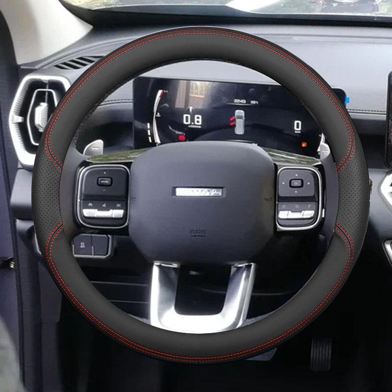 For Haval Hover H3 H5 H9  2024 2025 Car Steering Wheel Cover Ultra Thin Leather Breathable Anti Slip Interior Accessories