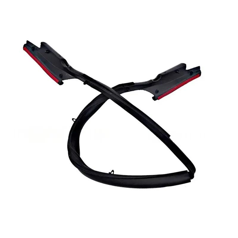 Radiator To Hood Seal Radiator Bonnet Weatherstrip Radiator Hood Seal Wear-resistant Non-deformation Direct Fit Easy Install