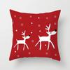 Christmas Themed Pillowcases Car Accessories Office Santa Claus Living Room Sofa Home Pillowcases