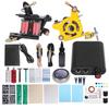 Coil Tattoo Machine Set Foot Pedal Novice Foot Pedal Clip Cord Practice Skin Tattoo Tool Kit