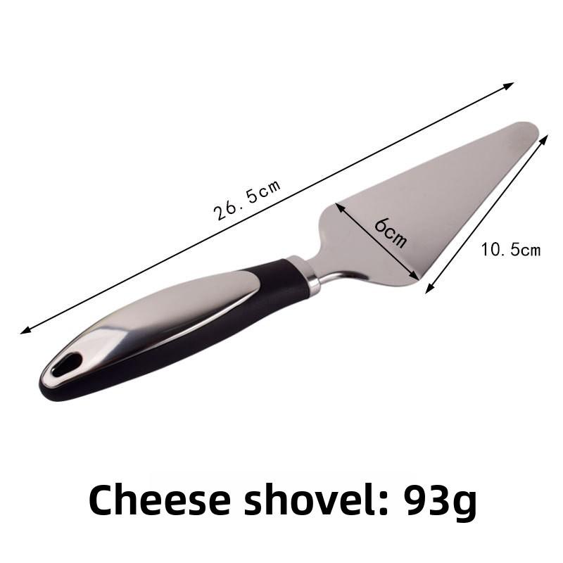 

Вращающееся колесо для резки пиццы из нержавеющей стали Профессиональный инструмент для нарезки пиццы для кухонной выпечки Cheese shovel