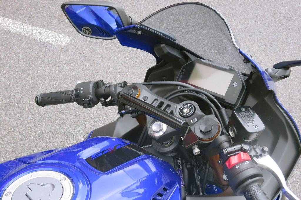 Kijima Motorcykel Cykeldelar Handtagsfäste Svart YAMAHA YZF-R25(RG43J) 2019~ 204-0655