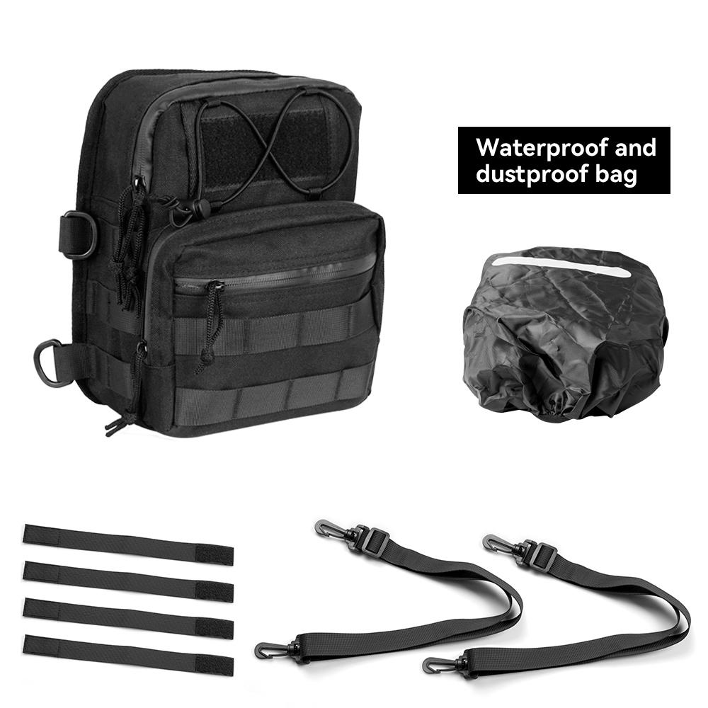 Motorcycle Handlebar Bag Front Storage Bag Universal For Harley Touring Softail Sportster XL Dyna T-Bar Club Style Handle Bags