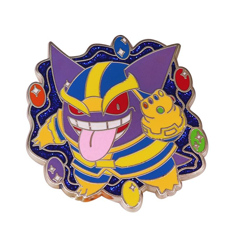 Kawaii Spirit Squirtle Enamel Pins Collect Series Metal Cartoon Brooch Backpack Hat Bag Collar Lapel Badges