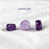 Natural Amethyst Crystal Loose Beads Bracelet Kit for DIY Jewelry Making