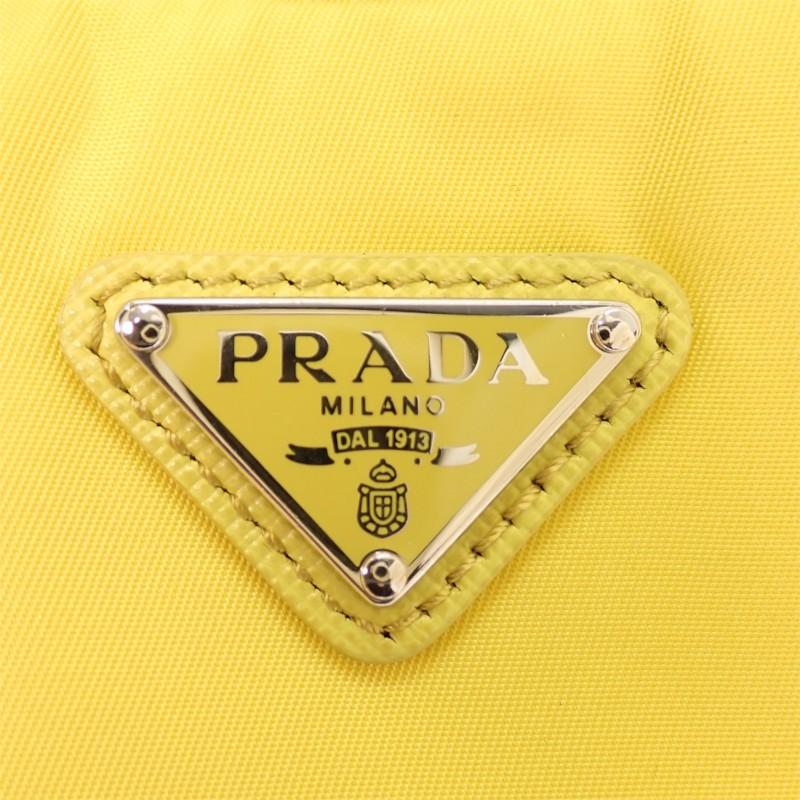 PRADA  1BH204 2WAY bag yellow/yellow Nylon Women