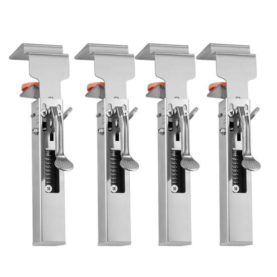 Verstellbare Schubladenbefestigungsklemme, Installationsclip für Schubladenfronten aus Metall, robuste Universal-Schrankmontageklemme, Schreiner, Holzbearbeitungs-Haushaltswerkzeuge