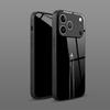 Aircraft Tail Pattern Tempered Glass Phone Case Suitable for iPhone 17 16 15 14 13 12 11 Pro Max Plus Anti Shock Rear Cover