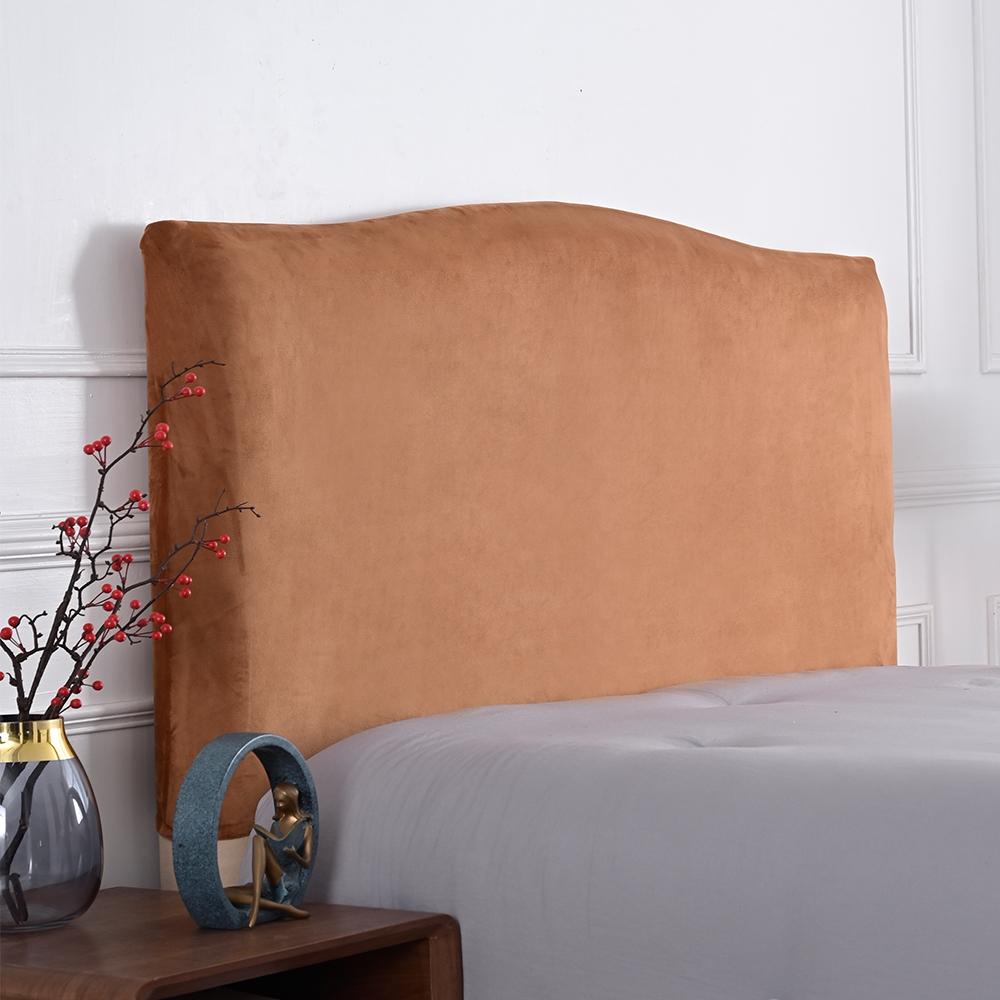 High Elastic All-inclusive Fine Flannel Headboard Cover Dustproof Bed Head Cover Bed Head Back Protection Headboard Dust Cover