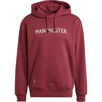 adidas Sezónní mikina Shadow Red Pánská Streetwear IT4174