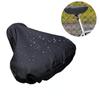 2Pcs Outdoor Bicycle Saddle Rain Cover Bicycle Seat Cushion PVC Waterproof Seat Cover Hot-pressed Bicycle Rain Cover