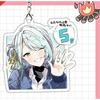 Reiketsu Watanare Acrylic Keychain Set of 6, featuring Rena Amaori, Mayu Ozuka, and Hydrangea Sena. Anime Merchandise, Bag Rack, Key Accessory, Collec