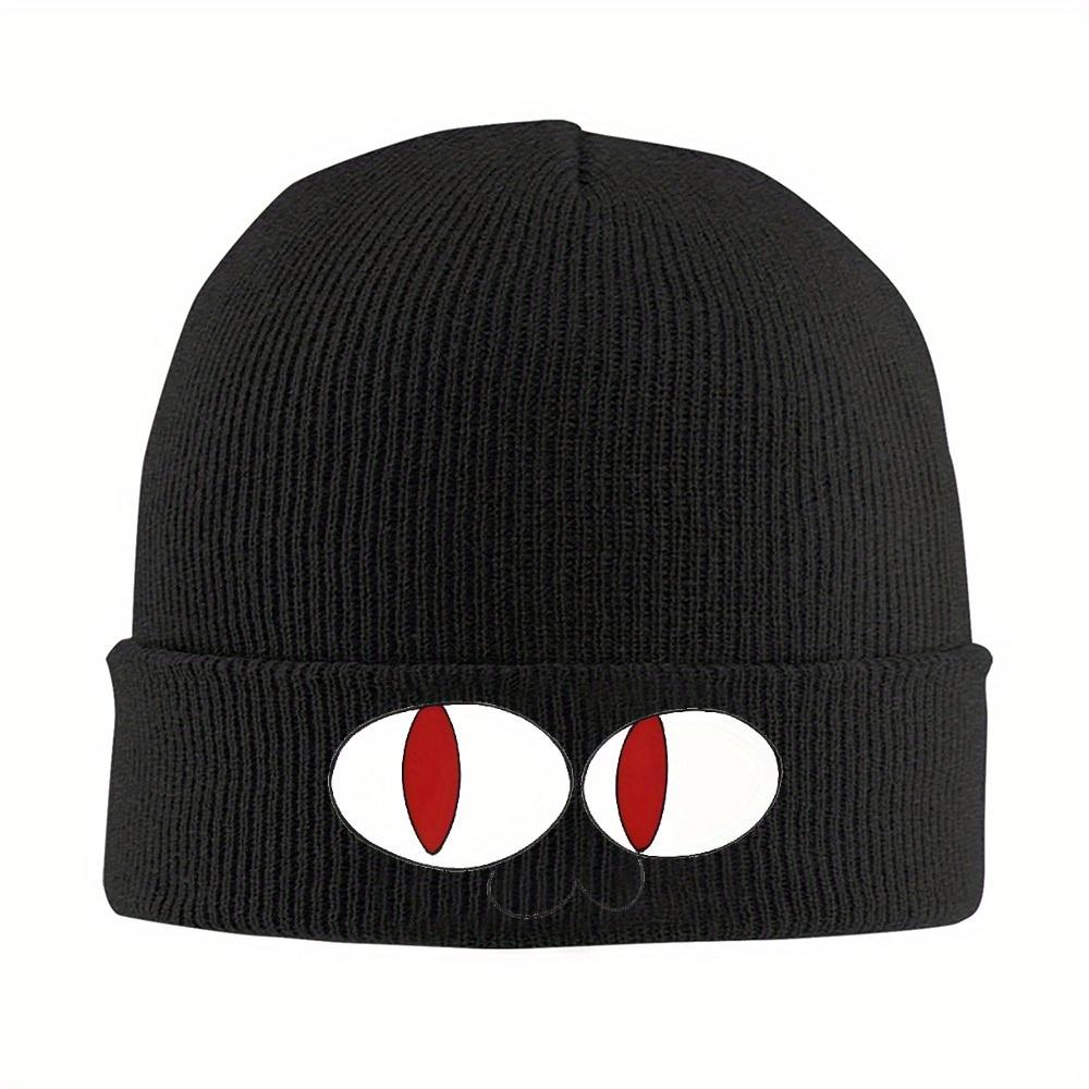 Pc Neco Arc Beanie Hats Face Trendy Caps Unisex Women Unisex Outdoor Sport Knitting Hat Winter Graphic Warm Beanie Hat