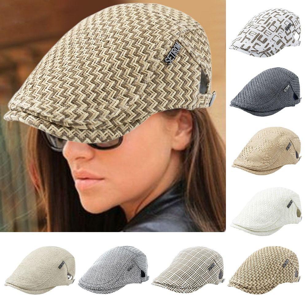 

Регулируемая кепка газетчика, хлопковые шляпы Гэтсби, аксессуары, сетчатые плоские кепки