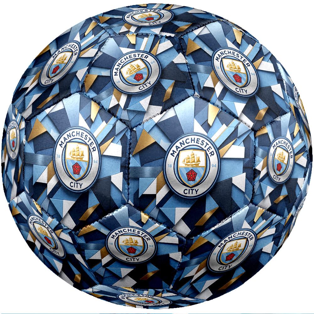 Balón de fútbol temática Manchester City Tamaño 5 Balón de fútbol Tacto Suave Balón de Fútbol Profesional para Entrenamiento Deportivo al Aire Libre