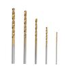 50-Piece Titanium-Plated Twist Drill Bit Set, 1-3mm, for Electric Drills, Woodworking, DIY