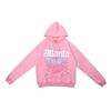 Sp5der Grafik Hoodie Unisex Oversized Baumwollpullover Mit 3D Puffdruck Streetwear Sweatshirt Teenager Erwachsene