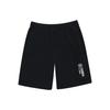Fila Fusion Logo Letter Mid Waist Straight Loose Casual Shorts Men Shorts Deep-Black T11M325804FBK