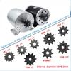 Small Chain Wheel Electric Bicycle Scooter Gear 8T 9T 10T 11T 25H T8F 410 420 428 Suitable for MY1020 BM1109 ZY1020 Motor