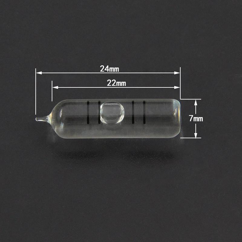 15-Minute High Precision Long Spirit Level: 5mm Theodolite, 7mm Mini Bubble Level