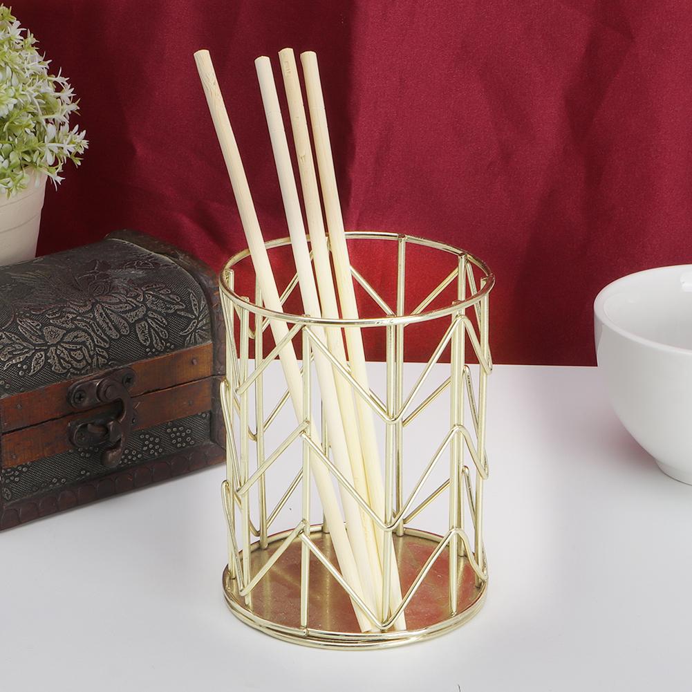 Hollow Cutlery Spoon Fork Chopsticks Storage Basket Accessory Kitchen Tableware Organizer