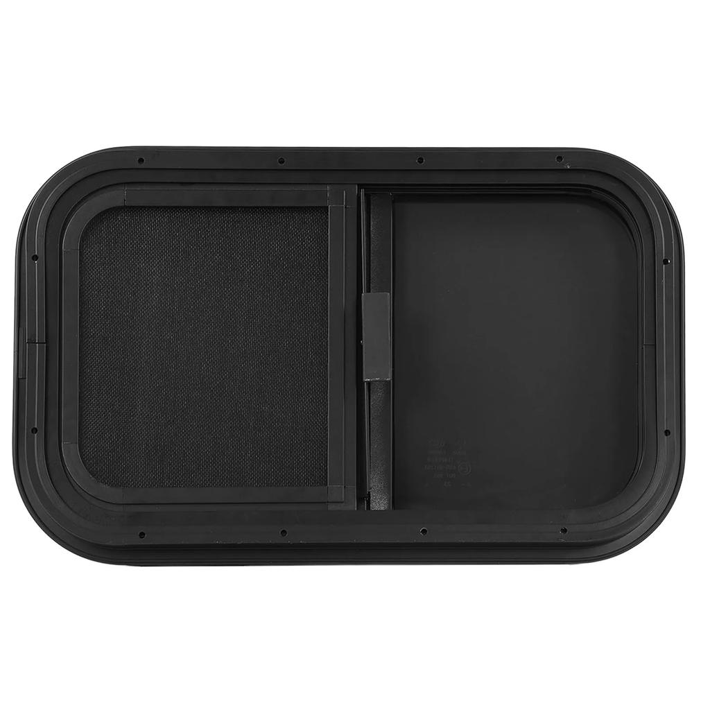 RV Push Window RV Push Pull Window Rounded Corner Waterproof Sealed UV Proof Smooth Polished For Engineering Vehicle Window