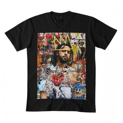 J Cole Crown Art T-Shirt