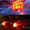 LED Road Flares Emergency Lights Roadside Car Safety Flare Kit for Vehicles 3 Disc Pack with Tools