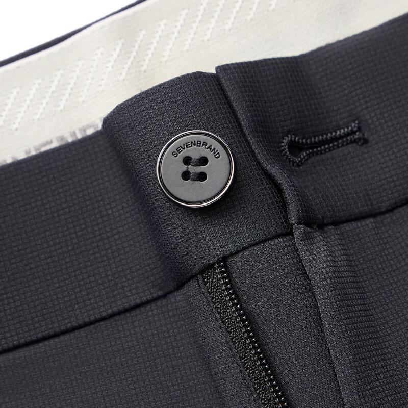 Septwolves Men's Textured Nylon Business Casual Pants