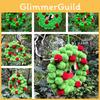 Colorful Grinch Inspired Christmas Door Wreath With Soft Pom Poms For Festive Decor