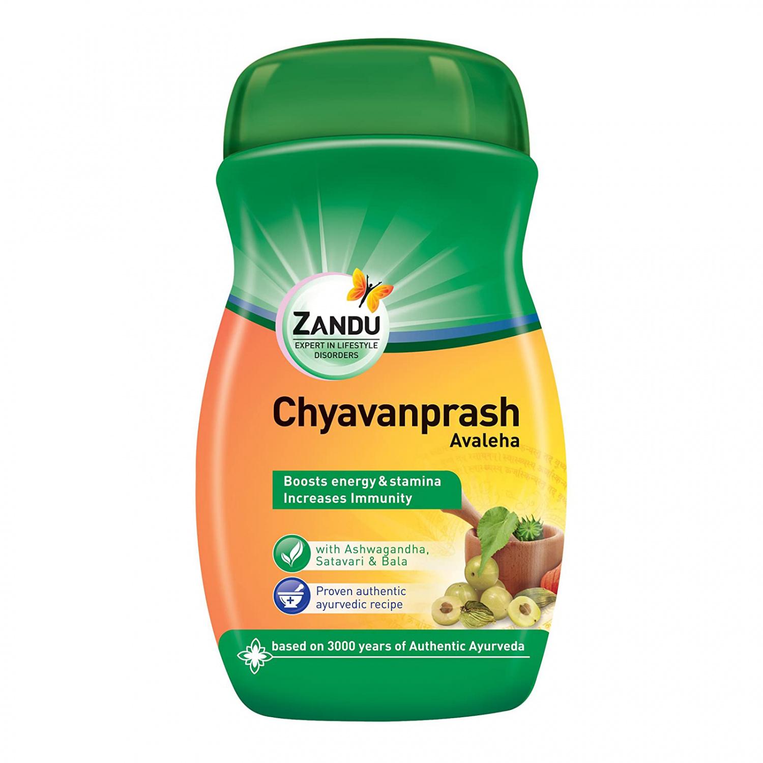

Чаванпраш Авалеха (450 г), Chyavanprash Avaleha, Zandu