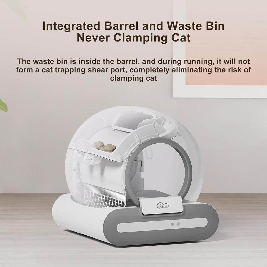 Arenero Para Gatos Automatico Smart Cat Litter Box Easy Clean One Piece Design EU Stock Available Dropshipping