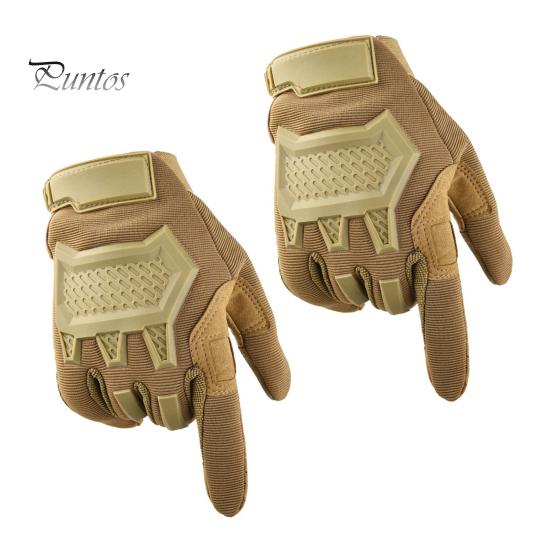 

1 пара тактичних рукавичок Touch Scree Зносостійкі вітрозахисні зимові теплі спортивні на свіжому повітрі рукавички з повними пальцями XL коричневий