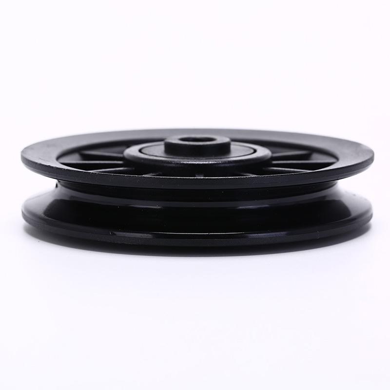 1Stk 105mm Lager Umlenkrolle Kabel Fitnessgerät Teil Verschleißfest
