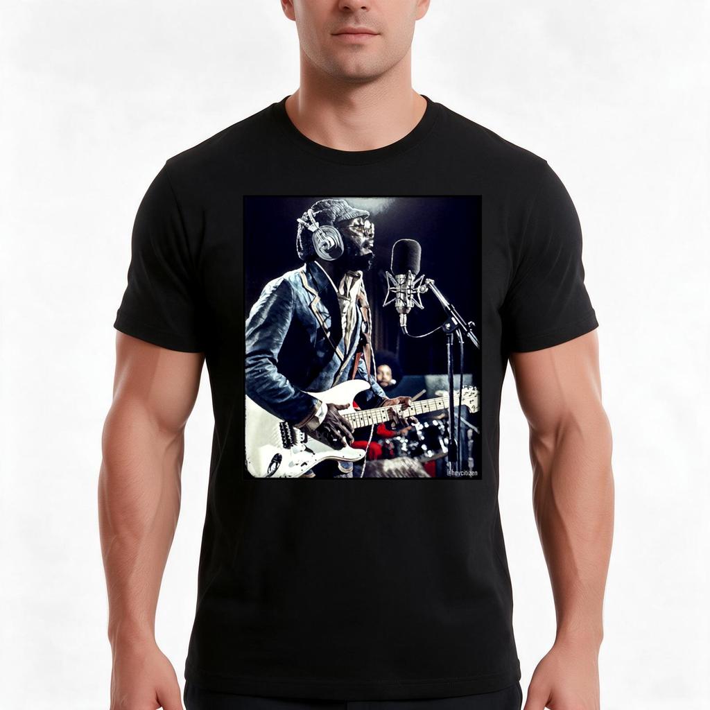 Curtis Mayfield Tshirt Summer Casual Cotton Tee Oversized Streetwear Tops Vintage Graphic Print Loose Fit Short Sleeve