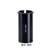 Seat post tube Black Bicycle Bike Cycling Shim Sleeve Reducer Converter