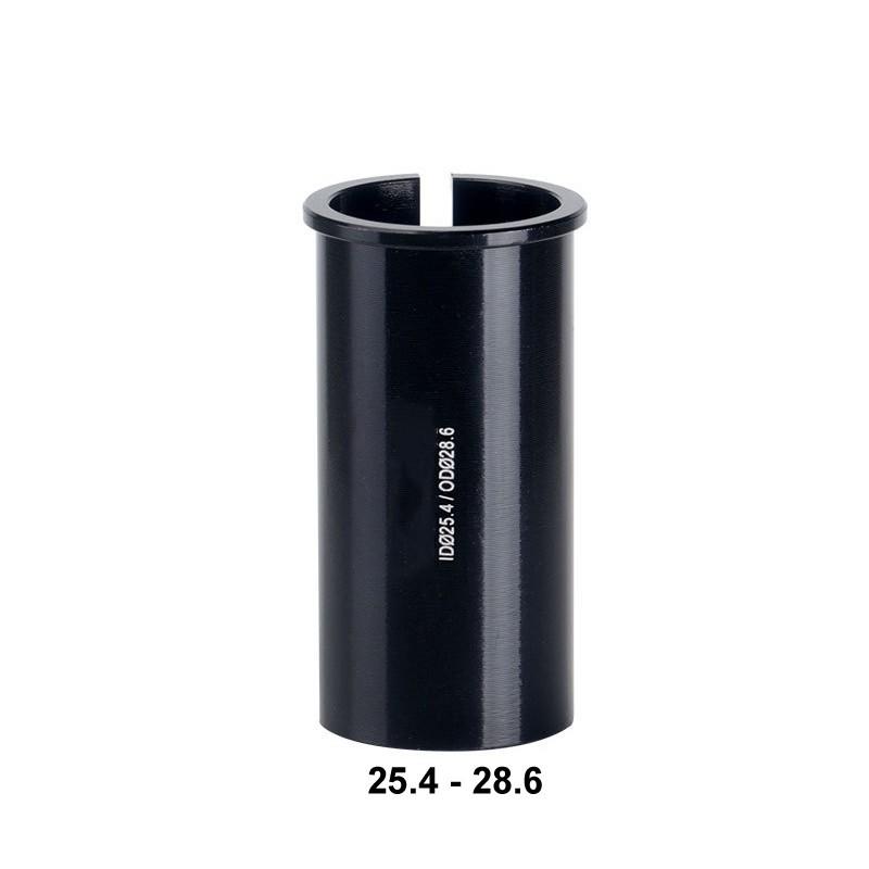 Seat post tube Black Bicycle Bike Cycling Shim Sleeve Reducer Converter