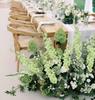 8 Stück Hohe Delphinium Kunstblumen Großhandel Weiß Rosa Seiden-Rittersporn für Vase Zuhause Hochzeit Blumendekoration