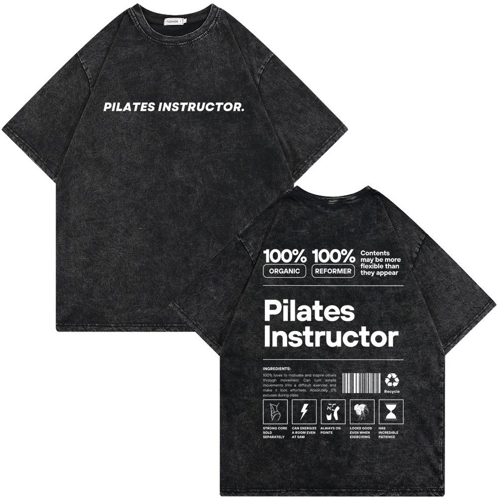 Vintage Washed Old Skeleton Gym Pump Cover Tshirts Male Oversized T Shirt Men Women Funny Fitness Workout Bodybuilding Tshirt