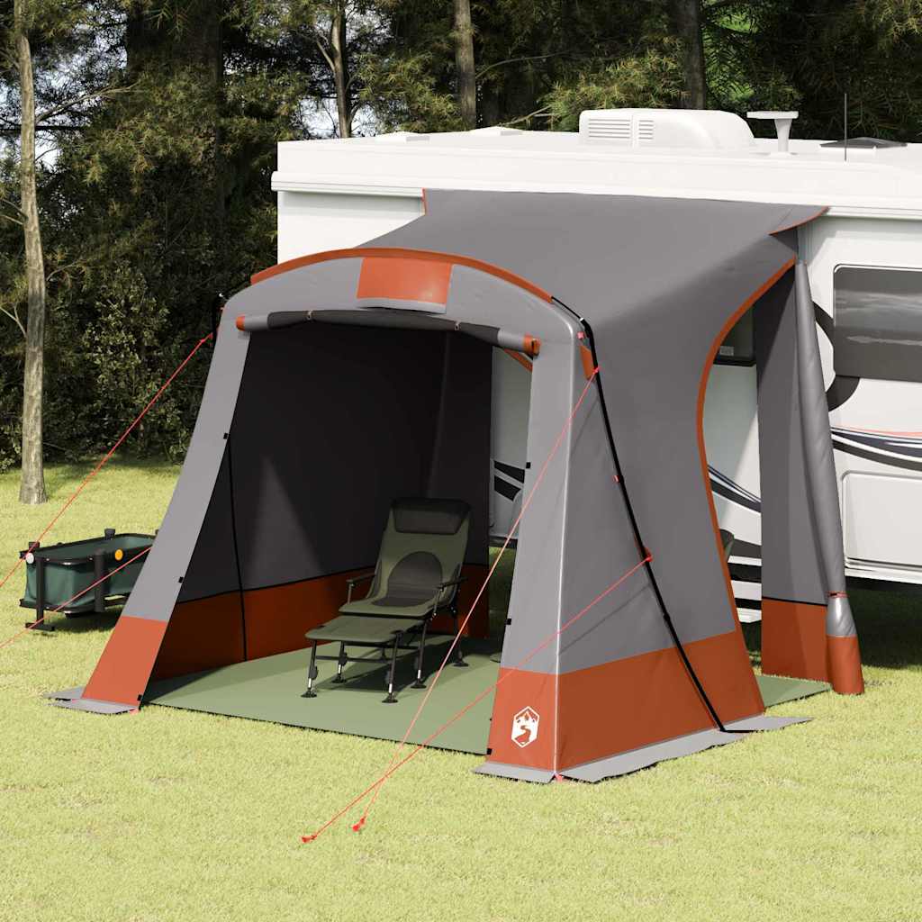 Tailgate Tent for Vehicles 285 X 255 X 245 Cm Gray and Orange