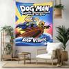 Dog Man Wall Decor Tapestry Art For Pet Memorial Birthdaywedding Party Backdrop Family Gift