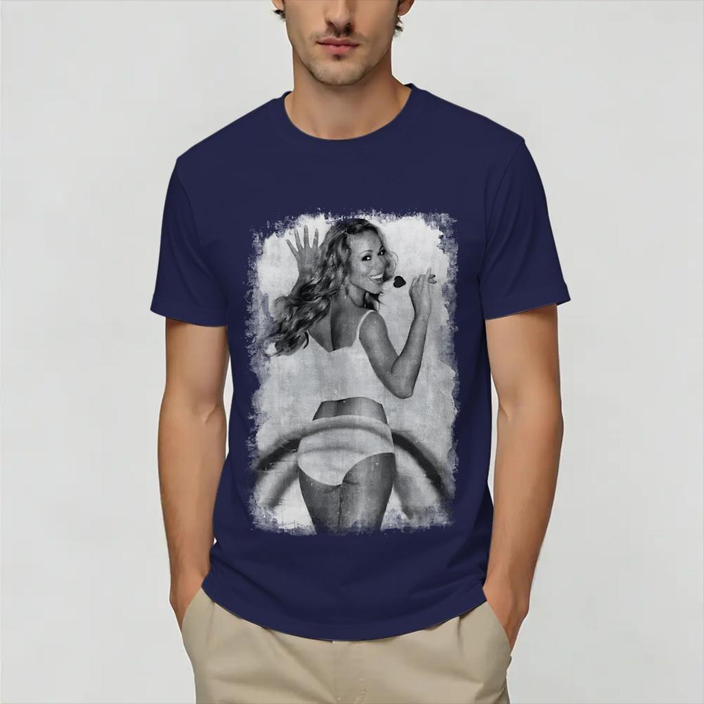 Unisexs Mariah Careys T Shirts 100 Cotton Clothing Fashion Short Sleeve Round Neck Tees Plus Size TShirt