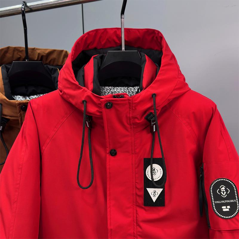 Μεγάλο Μέγεθος 4XL-10XL Μοντέρνα Ανδρικά Πάρκα Χειμερινό Παλτό με Κουκούλα Casual Φαρδιά Παχιά Ζεστά Εξωτερικά Ρούχα Oversize Ανδρικά Μπουφάν